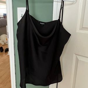 Cowl cami; Express; Black; XL